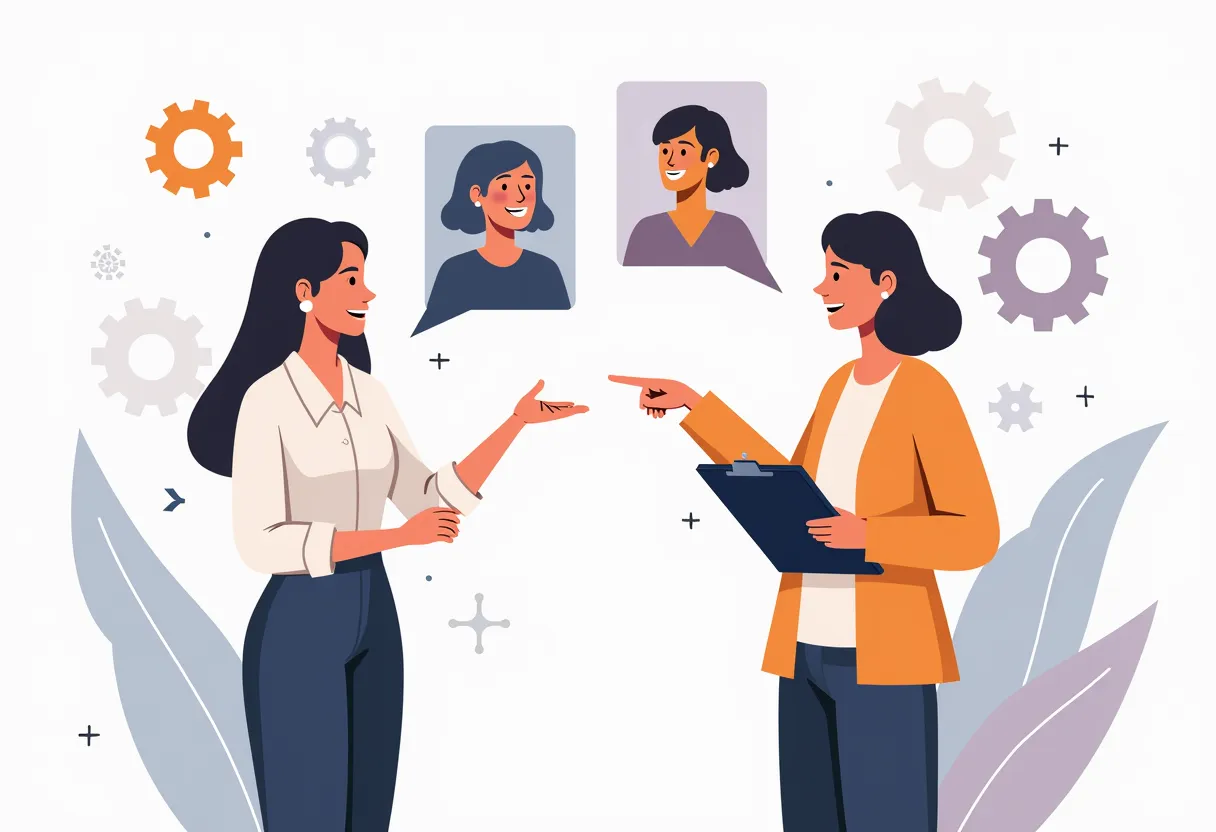 Team Collaboration Illustration